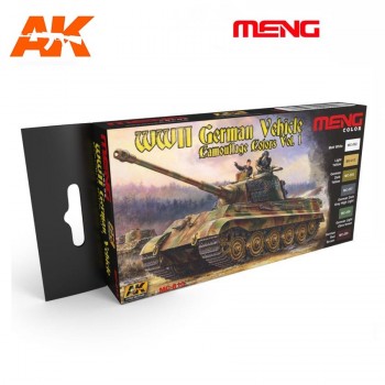 WWII GERMAN VEHICLE CAMOUFLAGE COLORS VOL.1 MC 813